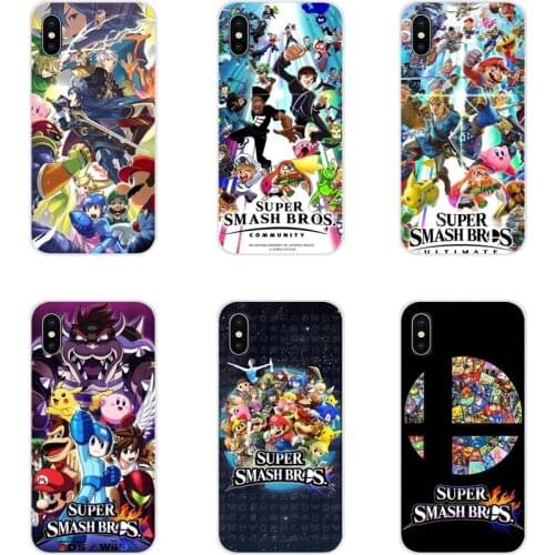 Cartoon Super smash bros Accessories Phone Cases Covers For Samsung Galaxy A3 A5 A7 A9 A8 Star A6 Plus 2018 2015 2016 2017