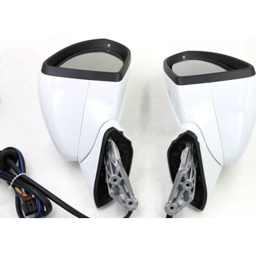 For VW Golf 7 MK7 VI Sportsvan Mirror With Cover AUTO folding electric folding Mirror Switch GLASSES Cover 5GG