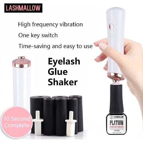 Eyelash Glue Shaker Electric Automatic Adhesive Machine for Nail Polish Professional Lashes Extension Tattoo Ink Pigment Tools