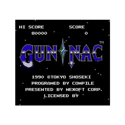 GUNNAC 60 Pins 8 Bit Game Card