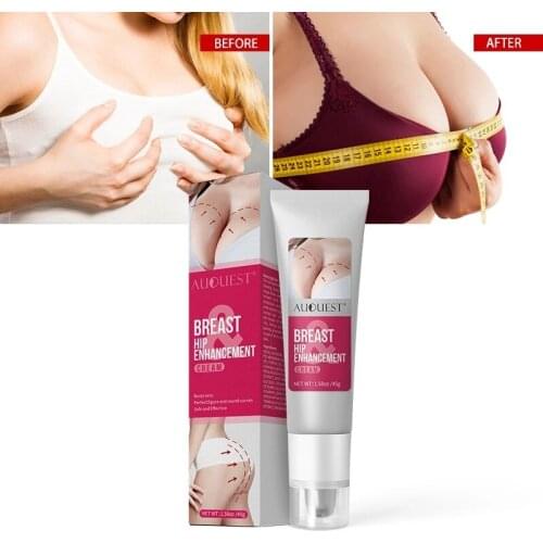 AUQUEST Breast Enhancement Cream Hip Buttock Fast Growth Butt Enhancer Sexy Body Care Boobs Care for Women 45g