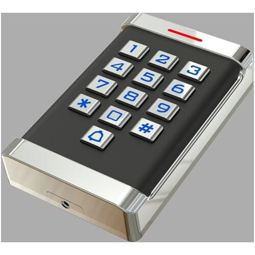 Metal And IP68 Waterproof RFID Access Control Keypad