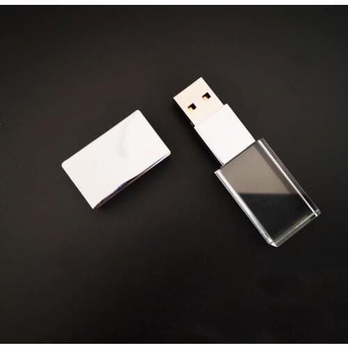 Metal Crystal Custom Logo 3 .0 USB and Custom Logo