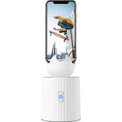 Rechargeable Smart Portable Selfie Stick ,360°Rotation Auto Face Object Tracking Camera Tripod Holder Smart Shooting Phone Mount