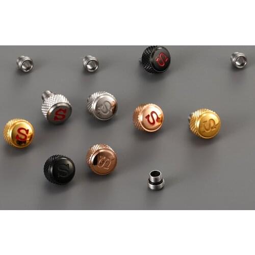 SKX007 Knurled Crown Double Gaske For Seiko 007 009 SKX011 Engraved Signed 'S' Mod Fit nh35 nh36 7S26 4R36 6R15 Watch Movement