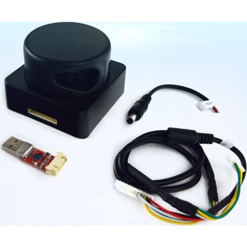 TOF Faselase 360 degree bees eye 10 meters lidar scanner sensor range scanning obstacle avoidance navigation for AGV ROBOT