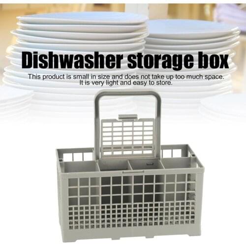 1PC Dishwasher Storage Box General Cutlery Basket Dishwasher Cutlery Basket Kitchen Aid Spare Part Bowl Tableware Storage