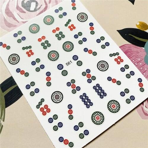 561 sparrow-brand Mahjong Mah-jong 3D Back glue Nail decal Nail sticker Nail decoration Nail art Nail ornament