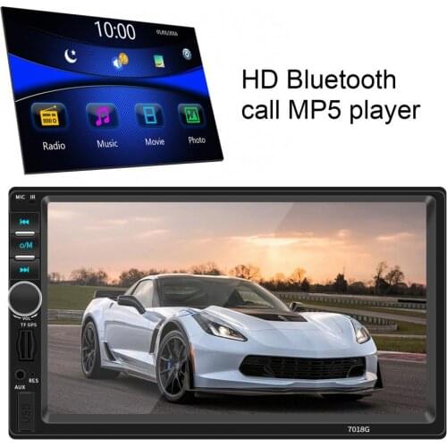 7 Inch Car Multimedia- Player HD Touch Screen Bluetooth Hands-free Call Car GPS Navigation MP5 Player