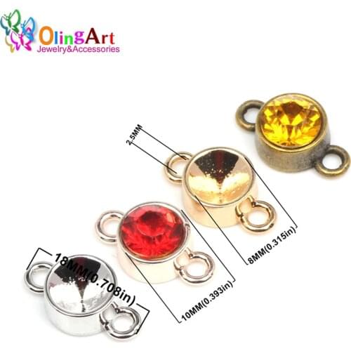 8mm interface 7pcs/lot silver plated/ bronze/Gold/ Rose gold plating Pendant Two ears Round Jewelry Charms DIY jewelry Making