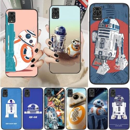 BB8 BB 8 R2D2 Robot Phone Case For Redmi 7 8 9 A K20 30 Pro Note 8 9 Pro 9s 10
