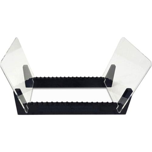 Vinyl Record Storage Holder for 12 Inch 10 Inch LP Album, Acrylic Record Display Stand for Album Display and Storage