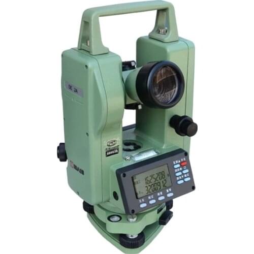 Electronic laser theodolite DE2A laser theodolite equipment for measuring equipment on site DC 6V