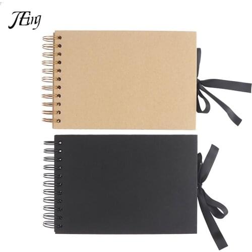 Photo Albums 80 Black Pages Memory Books A4 Craft Paper DIY Scrapbooking Picture