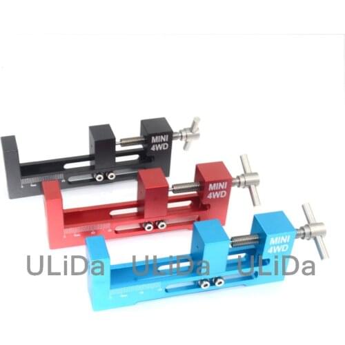 Aluminum Alloy 4WD Tire Installer Large/Small Bearing Top Rail Tyre Wheel Mounting Device Tool for RC Tamiya Mini 4WD Racing Car