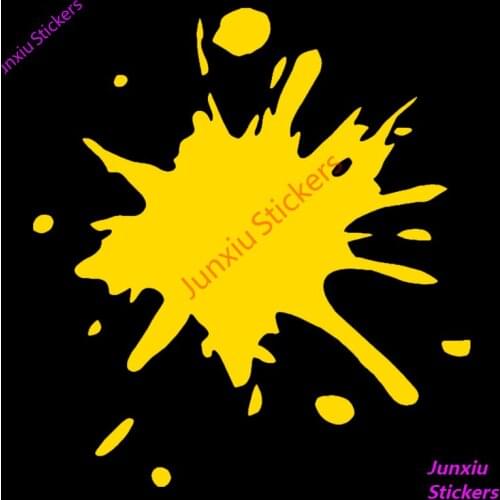 Creative Car Sticker Blot Decals Waterproof Motorcycle Windshield Accessories PVC 14cm X 15cm