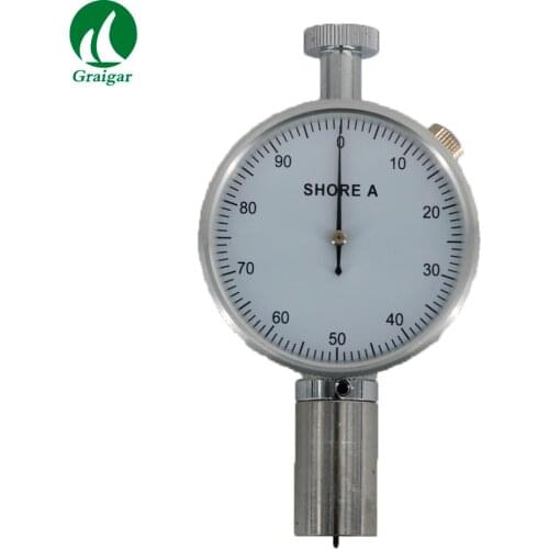 Micro Pointer Shore-A Hardness Tester Handheld Shore Durometer for Low Hardness Plastic Leather Rubber Wax LX-A