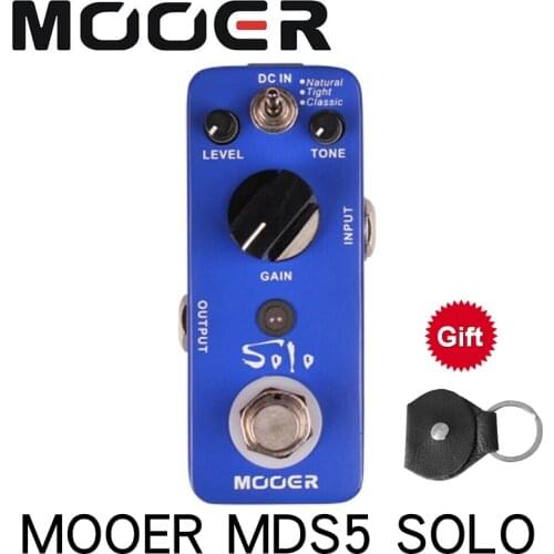 MOOER MDS5 Guitar Pedal SOLO Distortion Guitar Effect Pedal High-gain True Bypass Full Metal Shell Guitar Parts & Accessories