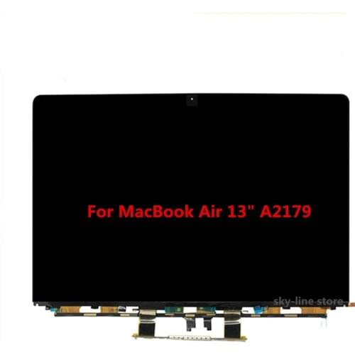 New A2179 LCD Panel for MacBook Air Retina 13" A2179 LCD Display Replacement Panel Laptop 2020 Year MWTJ2LL/A MVH22LL/A EMC 3302