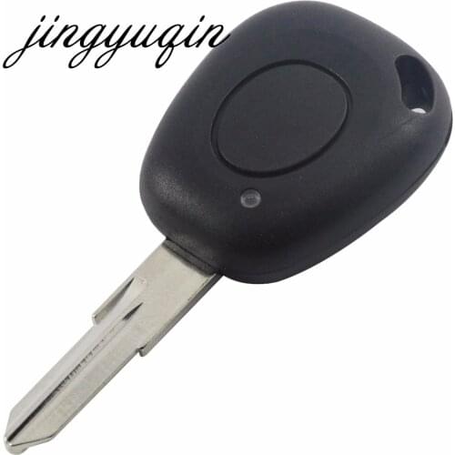 New 1 Button Key Fob Remote Shell Case Uncut Blade For Renault Megane Scenic Laguna Espace Clio Replacement Cover