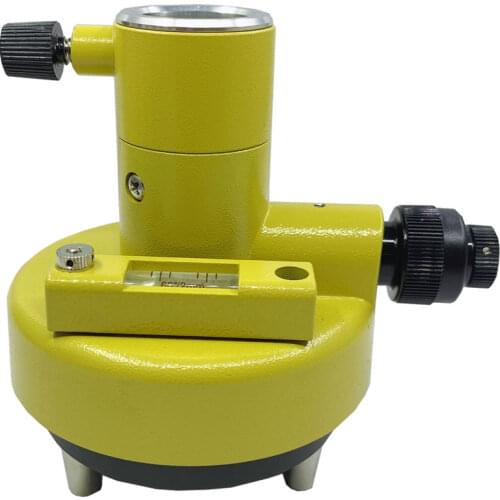 2020 NEW YELLOW THREE-JAW TRIBRACH ADAPTER WITH OPTICAL PLUMMET HOLDER For Sokkia topcon south Total Station Prism survey