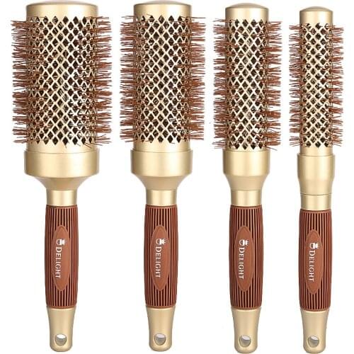 Barber Accessories Hair Salon Equipment Hair Round Brushes 4 PCS for Barber