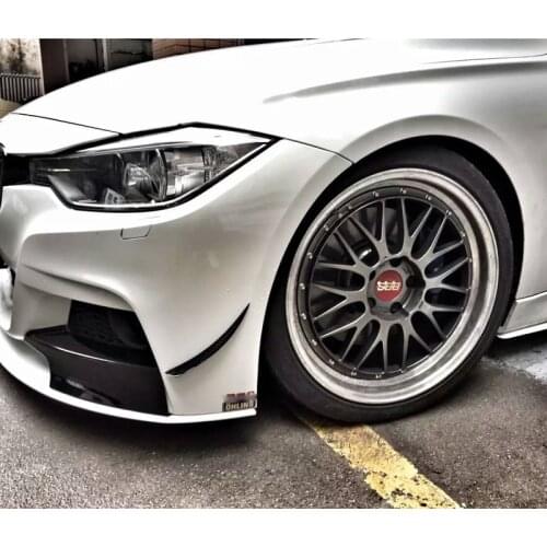 Carbon Fiber Front Bumper Splitter Fins Canards for BMW F30 F31 M 320i 328i 335i M Sport 2012-2018 Auto Body Kits Car Parts