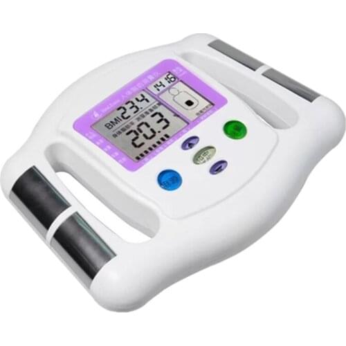 Portable hand held body fat tester body fat analyzer bmi body fat scale