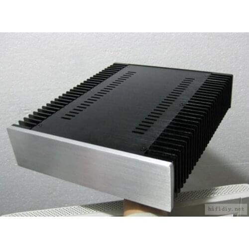 T2607 silver Full Aluminum power amp Enclosure/mini amplifier BOX/ PSU Case