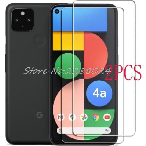 2PCS FOR Google Pixel 4a 4G 5G Tempered Glass Protective On Pixel4a G025J GD1YQ, G025I Screen Protector Glass Film Cover