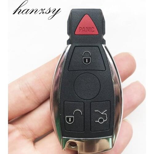 10Pcs 3+1/4 Buttons For Mercedes Benz E C Class C230 C240 C280 C30 AMG 2002 2003 2004 1998-2005 BGA Smart Key shell Fob Case