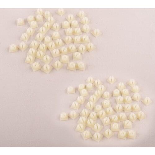 100Pcs Car Bumper License Plate Nut Bracket Clip #14 Screw Grommet 4755299 3907444 fit for Chevrolet GM Auveco A8435 A11719