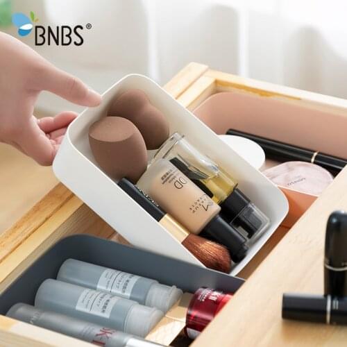 BNBS Plastic Serving Cutlery Tray Storage Organizer For Cutlery Tray For Dawers Kitchen Digital Accessories cosmetics Drawer Box