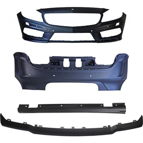 Charm2021 Fit For Benz A180 A200 A260 A45 Amg Big Encircle Front And Rear Bar Side Skirt