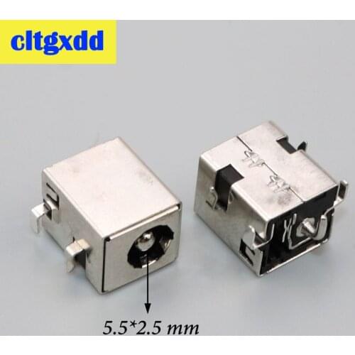 Cltgxdd 2-10pcs 5.5*2.5MM pin Laptop DC power Jack port socket connector For ASUS K53E K53S K53SD K53SV DC power port female