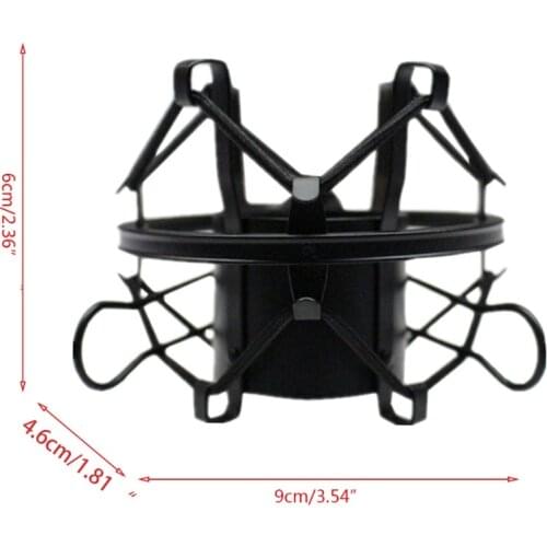 High Quality Spider Microphone Shock Mount Clip Holder Shockproof Stand For Audo Technica ATR 2500 AT2020 AT2035