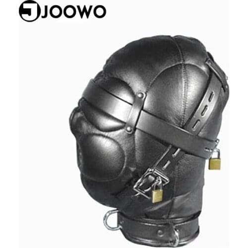 Fetish Sex Toys for Men And Women Hood Mask Sex Bondage Restraint Funny Adult Game Masquerade Sex Products