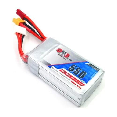 Gaoneng GNB 11.1V 550mAh 3S 80C/160C Battery With JST XT30 Plug For RC Racing Drone High Quality Rechargeable battery