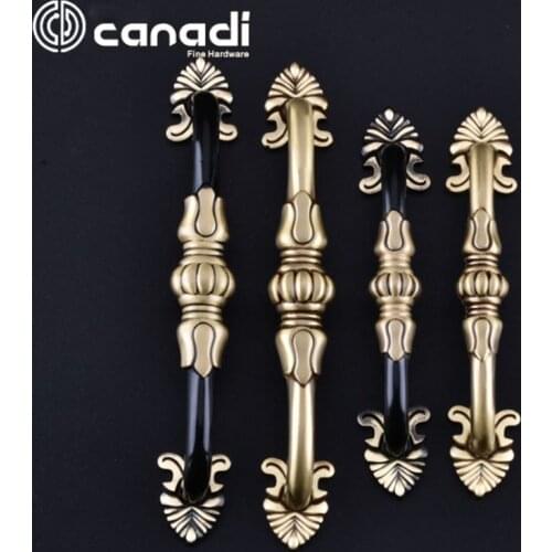 Furniture Handle Antique Door Handles Pure Copper Cabinet Vintage Kitchen Cabinet Drawer Pulls Cabinet Handles Hardware Muebles