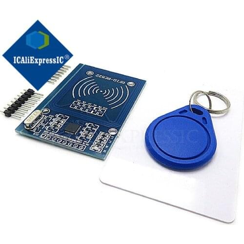 MFRC-522 RC-522 Module S50 RC522 Wireless IC RFID Fudan MFRC522 SPI Writer Reader Card Key Chain Sensor Kits 13.56Mhz For