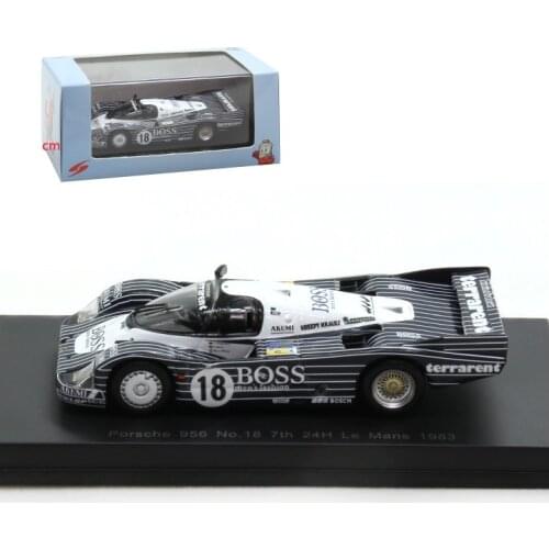 Spark 1:64 956 No.18 7th 24H Le Mans 1983 Diecast Model Car