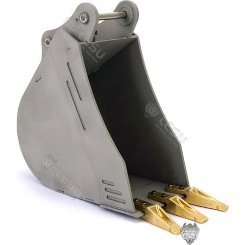 LESU Model 1/14 RC Excavator C374 Modified Bucket Metal Narrow Bucket DIY Toy Excavator Accessories