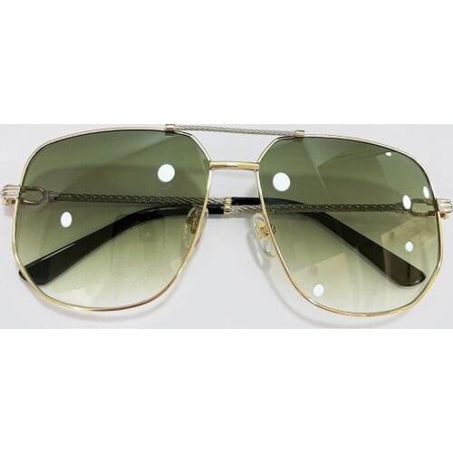 2021 New Luxury Brand Women Men Sunglasses Multicolor Square All-Match Alloy Frame Mirror Gradient Shades Gafas De Sol Mujer