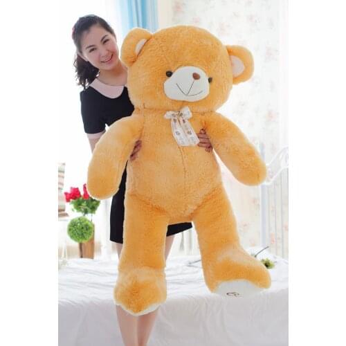 Huge 140cm creative plush toy teddy bear plush toy soft doll hugging pillow Christmas gift b1585