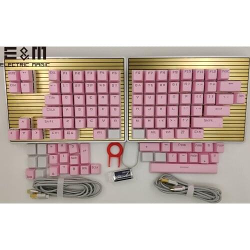 DK6 Hot Swapable Magnetic Movable Macro Key Programmable RGB Backlight Mechanical Keyboard Games Cherry MX Kaih Box Switch