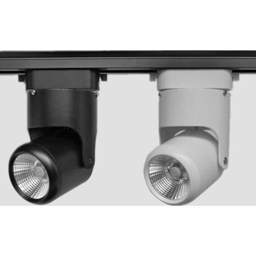 20PCS LED Track Light COB 10W 12W 15W Ceiling Rail Lights spotlight For Kitchen Fixed Clothing Shoes Shops Stores Track Lighting