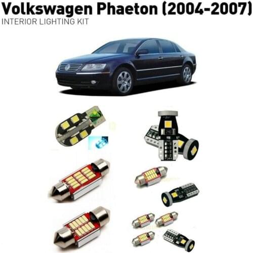 Led interior lights For VW phaeton 2004-2007 20pc Led Lights For Cars lighting kit automotive bulbs Canbus