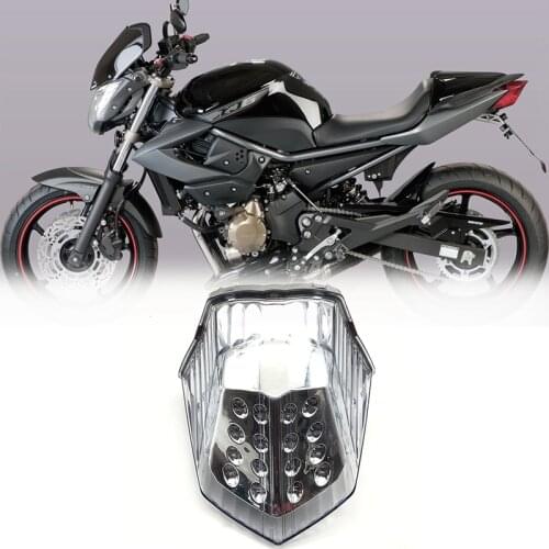 Motorcycle LED Tail Lights Brake Rear Turn Signals Integrated Light for YAMAHA XJ6 FZ6 Diversion 600 2009 - 2014