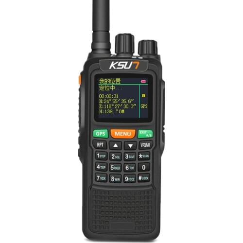 KSUN X-889TFSI Infinite Distance Global Intercom GPS Positioning 10W 6000 mAh Walkie-Talkie Civilian 50 KM Outdoor Walkie Talkie