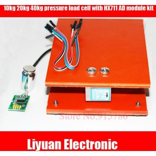 10kg 20kg 40kg pressure load cell with HX711 AD module kit / load cell / weighing AD conversion module